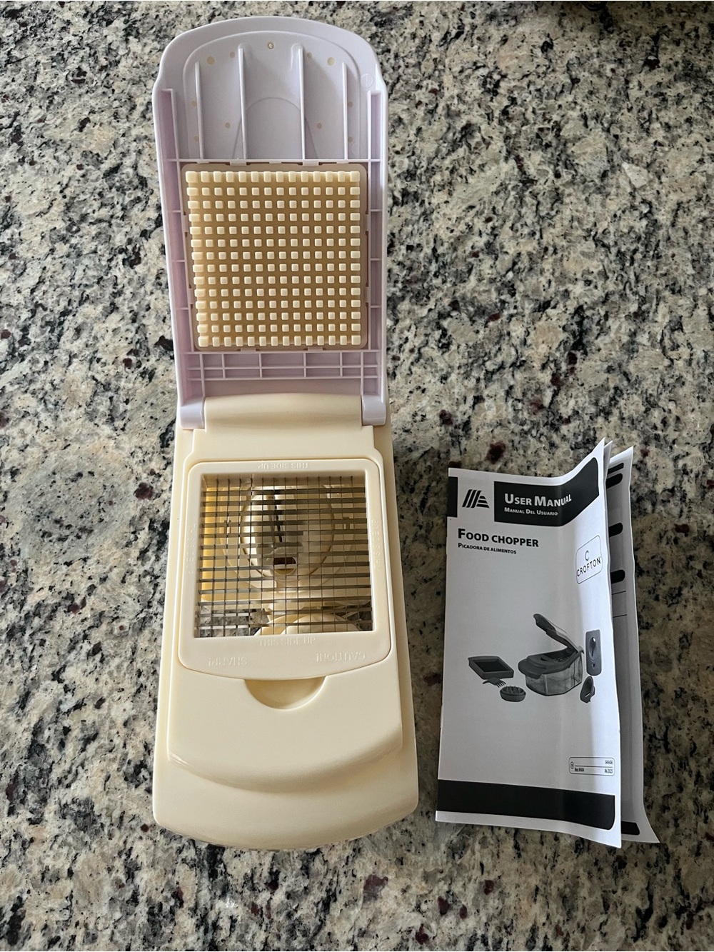 Food Chopper with Cream Blade Grid - CROFTON